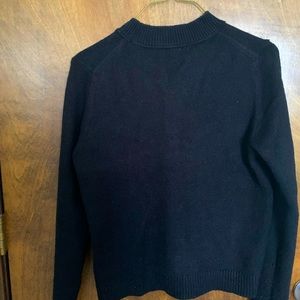 Black sweater